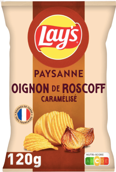 Chips paysanne oignons caramélisés - 120g