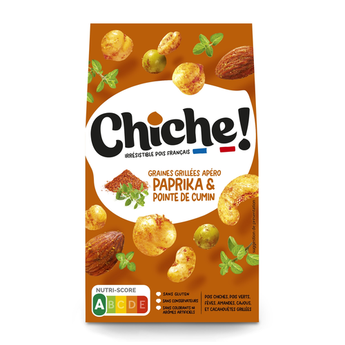 Graines grillées apéritives paprika & cumin – 90 g