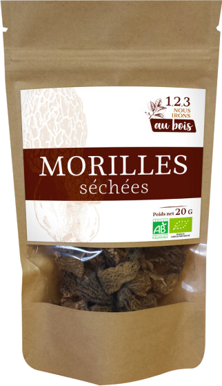 Morilles séchées bio - 20g