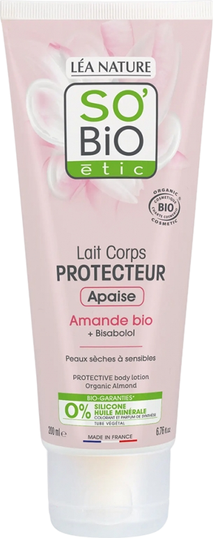Lait corps à l'amande bio - 200ml