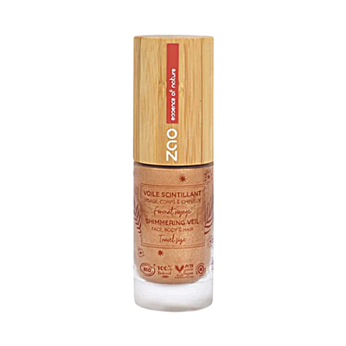 Voile scintillant format voyage bio - 30ml