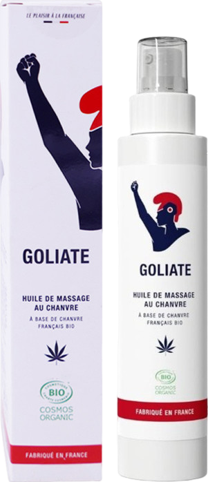 Huile de massage au chanvre français bio - 100ml