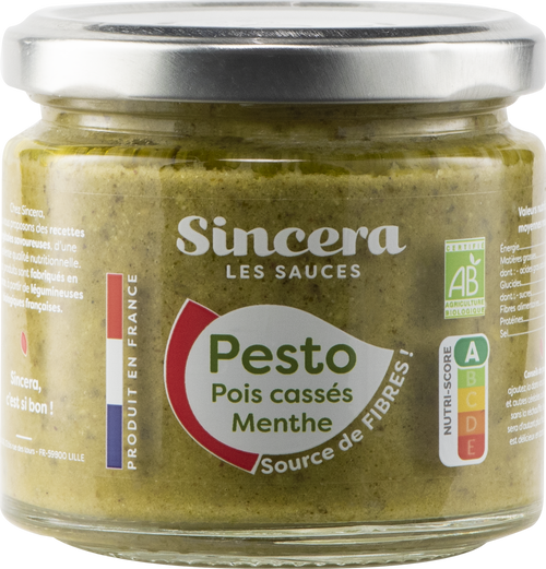 Pesto Basilic pois cassé bio - 170g