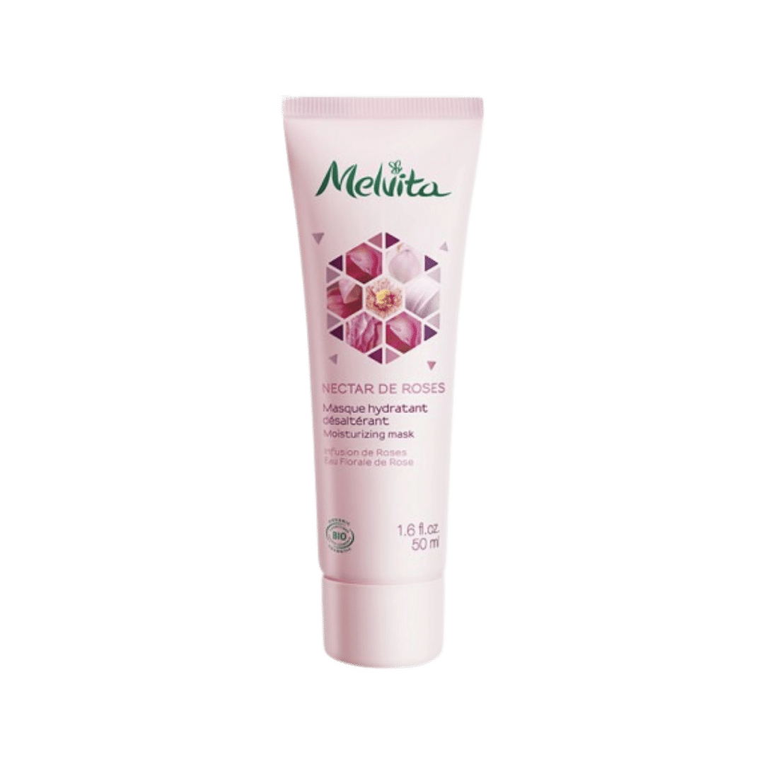Masque hydratant au nectar de roses bio - 50ml - Melvita