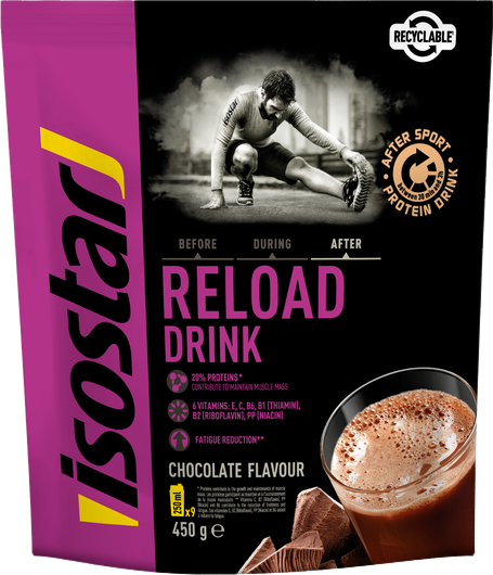 Boisson de récupération saveur Chocolat - 450g