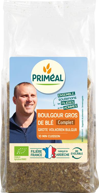 Boulgour gros de blé complet bio - 1kg