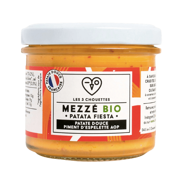 Mezze Patate Douce Piment d'Espelette bio - 100g - Les 3 Chouettes