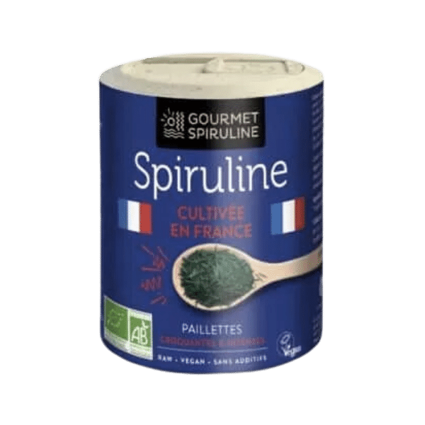 Spiruline en paillettes bio - 90g - Gourmet Spiruline