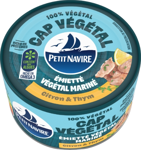 Emietté végétal mariné citron & thym - 80g