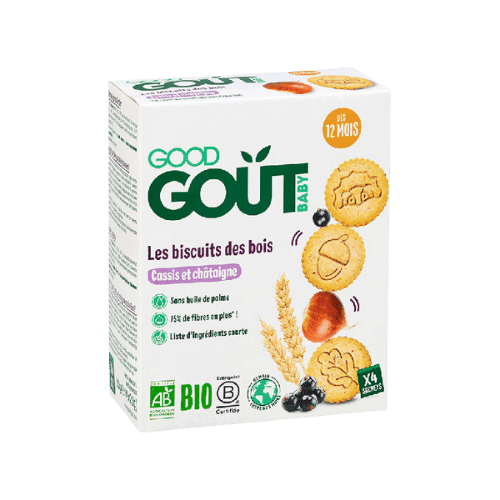 Biscuits des bois bio - dès 12 mois - 80g