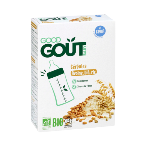 Céréales avoine blé riz bio - 200g