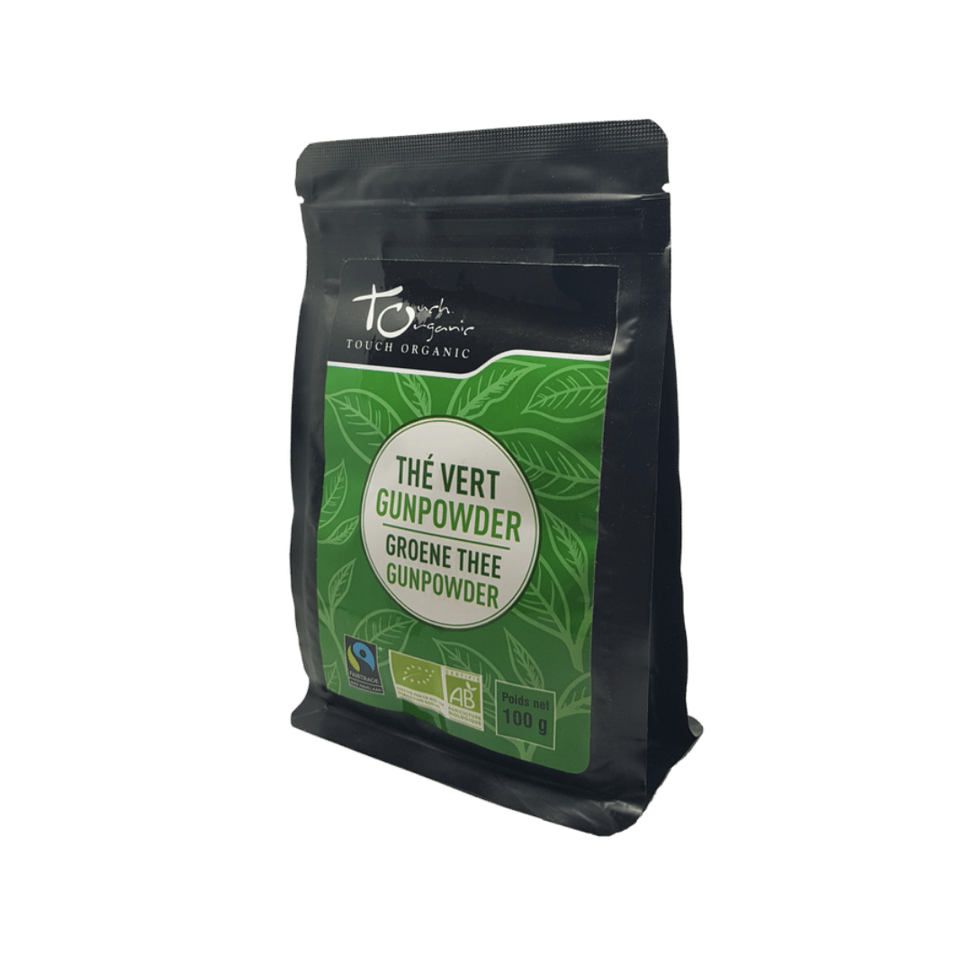 Thé vert Gunpowder en feuilles entières bio - 100g - Les papoteuses