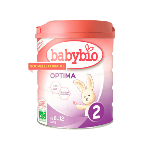 Lait de suite relais optima 2 dès 6 mois 2ème âge bio - 800g