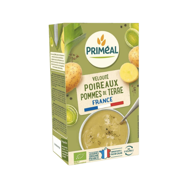 Velouté poireaux pommes de terre bio - 1L - Priméal