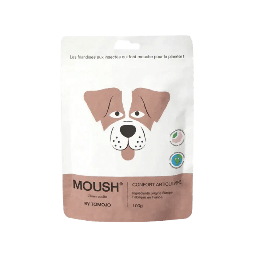 Friandises pour chien adulte confort articulaire Moush - 100g - Tomojo