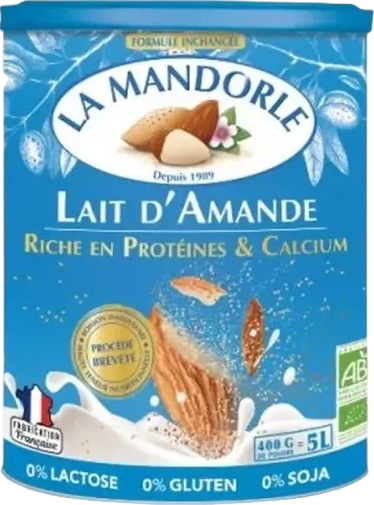 Lait d’amande en poudre bio - 400g
