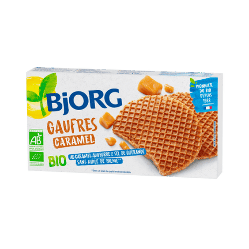 Gaufres au caramel bio - 175g