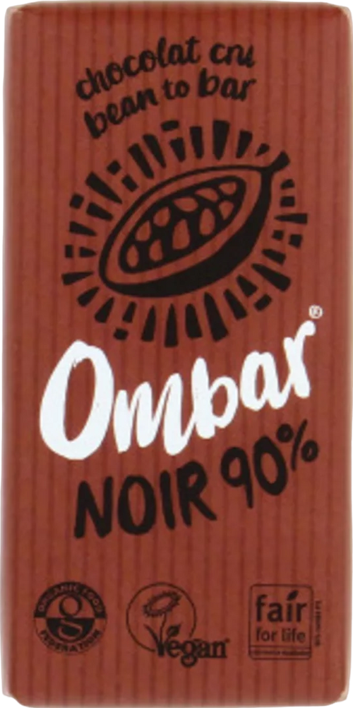 Chocolat noir 90% sucre de fleur de coco bio - 35g