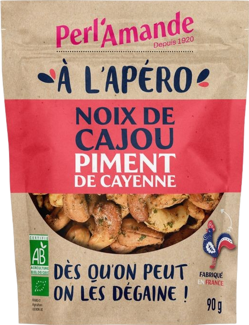 Noix de cajou piment de cayenne bio - 90g