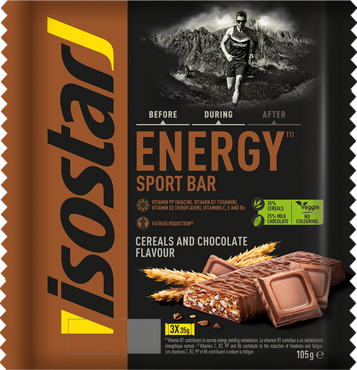 Energy Sport Bar saveur Céréales et Chocolat - 3x35g