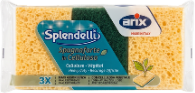 Lot de 3 éponges avec cellulose végétale