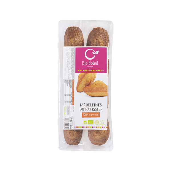 Madeleines 100% sarrasin bio - 180g