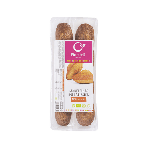 Madeleines 100% sarrasin bio - 180g
