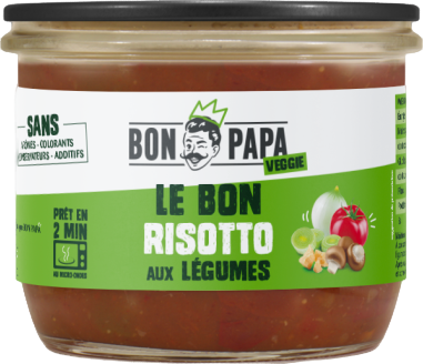 Plat préparé Le Bon Risotto aux Légumes - 300g