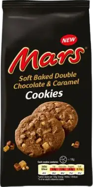 Cookies chocolat caramel - 162g