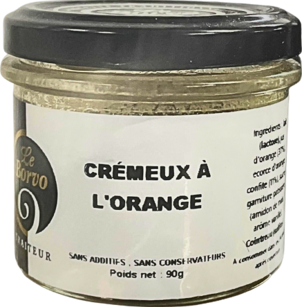 Crémeux à l'orange - 90g