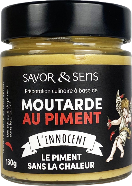 Moutarde au piment L'innocent - 130g