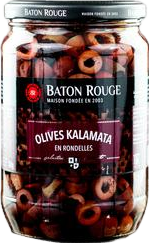 Olives Kalamata en rondelles - 360g