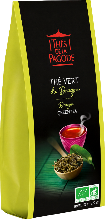 Thé vert fruit du dragon - 100g