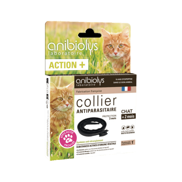Collier antiparasitaire chat - Anibiolys