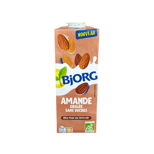 Lait d'amande grillée sans sucres bio - 1L