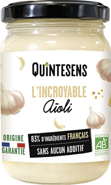 L'incroyable Aïoli bio - 180g