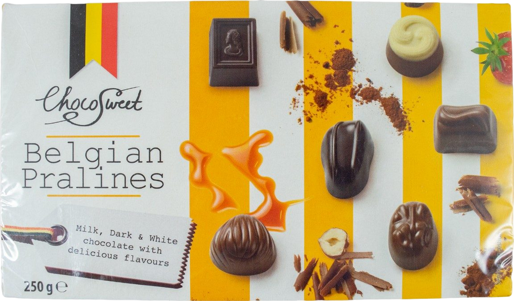 Assortiment de chocolats pralinés - 250g