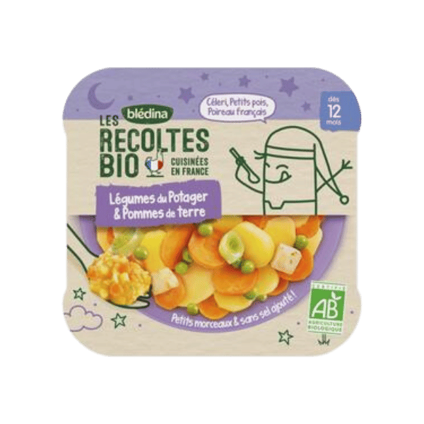 Les récoltes bio légumes du potager et pommes de terre - 230g