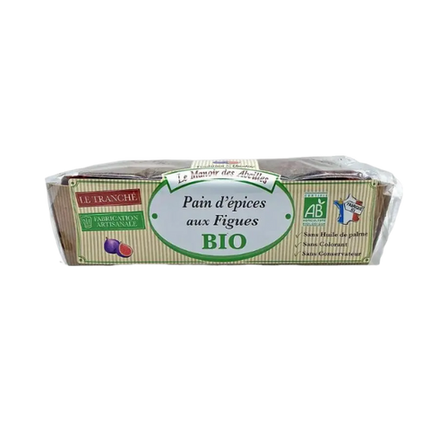 Pain d'épices aux figues tranché bio - 250g
