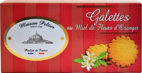 Galettes au miel de fleur d'oranger - 40g