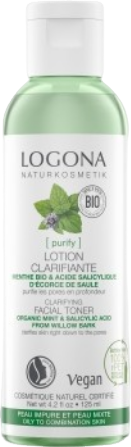 Lotion menthe et acide salicylique bio - 125ml