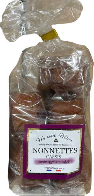 Nonnettes au miel et cassis - 160g