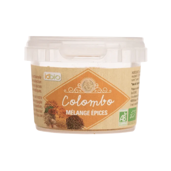 Mélange d'épices pour Colombo bio - 40g