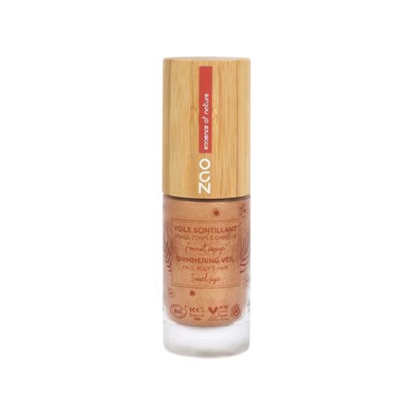 Voile scintillant format voyage bio - 30ml