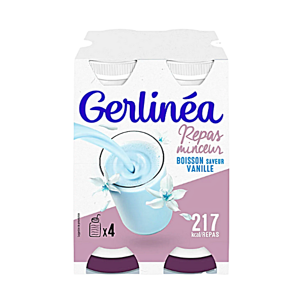 Boisson repas minceur vanille - 4x236ml