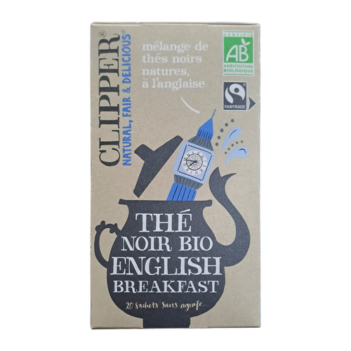 Thé noir english breakfast bio - 20 sachets