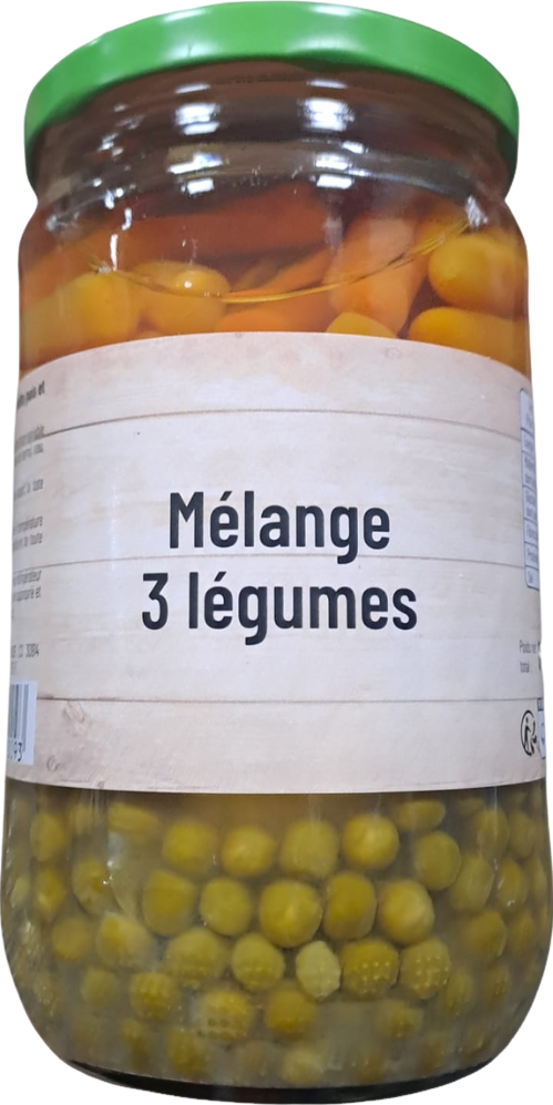 Mélange 3 légumes - 430g