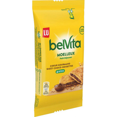 Belvita moelleux cœur gourmand goût chocolat noisette - 50g