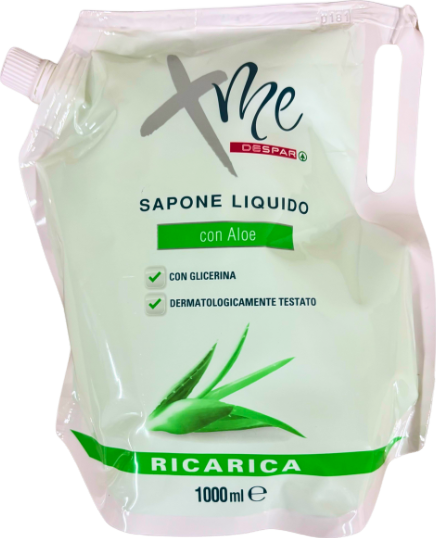 Recharge de savon liquide à l'aloe vera - 1L