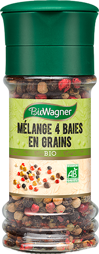 Moulin mélange 4 baies bio - 45g